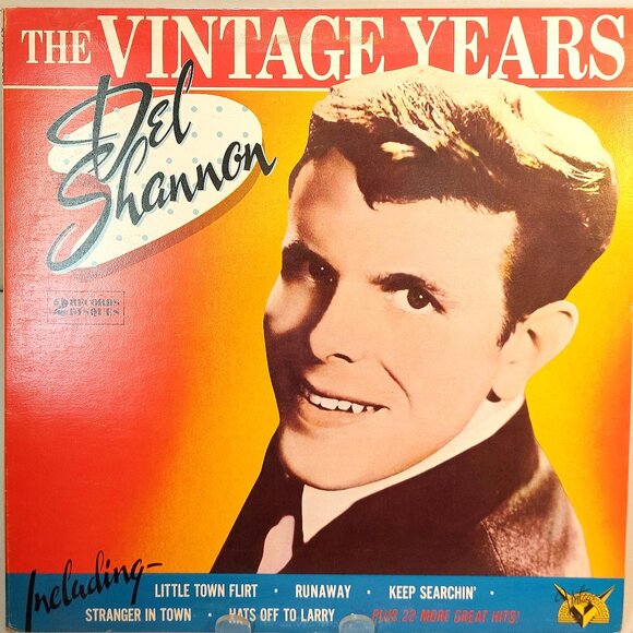 Del Shannon ~ The Vintage Years (Vinyl LP, 1975) - Picture 1 of 6